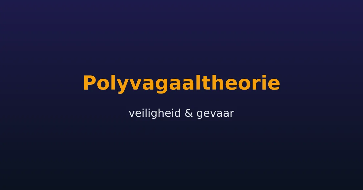 Polyvagaaltheorie: de drie standen van je zenuwstelsel